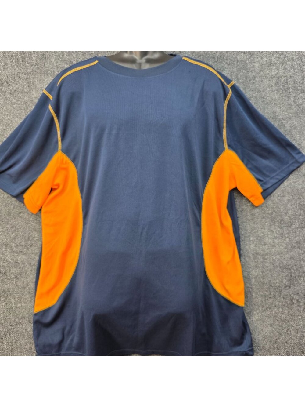 KingSize Athletic T-Shirt 2XL Blue Everyday Colorblock Workout Gym Sportswear